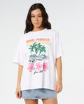 HAYLEY O HERITAGE TEE - white