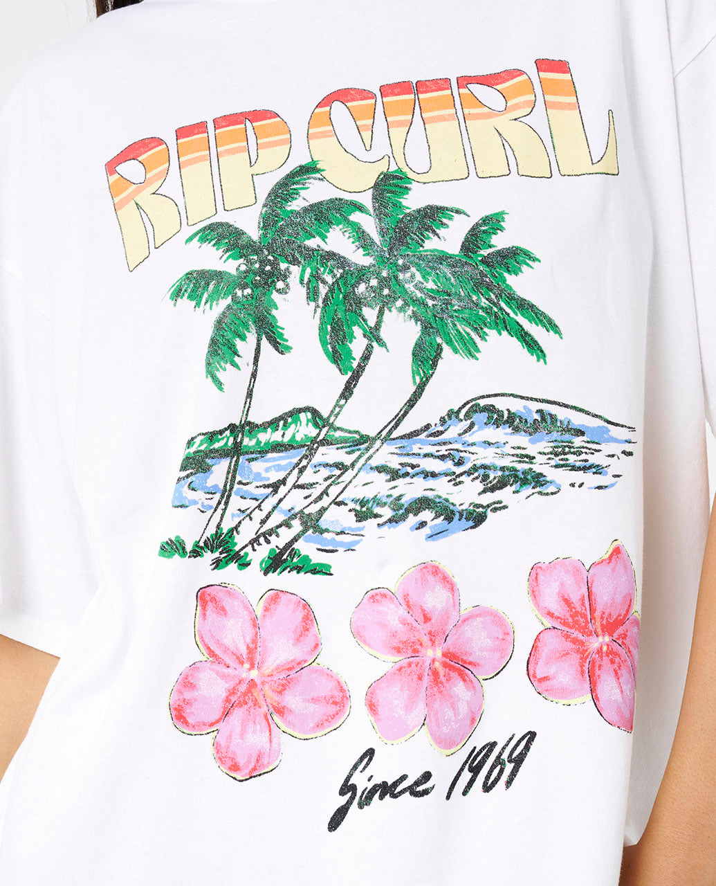 HAYLEY O HERITAGE TEE - white