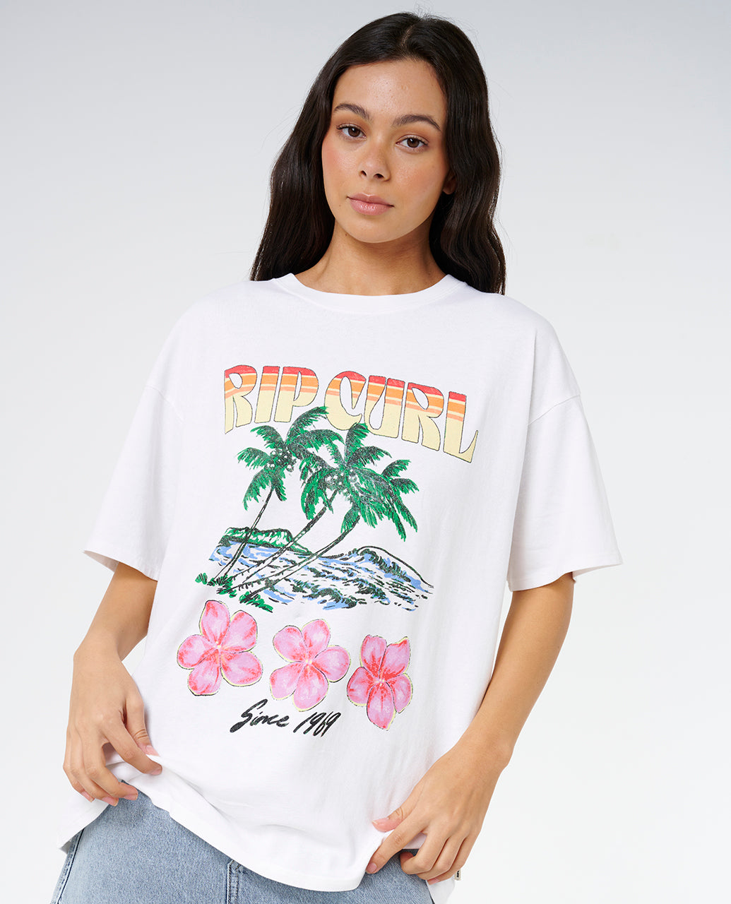 HAYLEY O HERITAGE TEE - white
