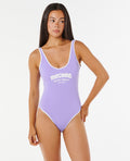 SURF PUFF 1 PIECE - purple