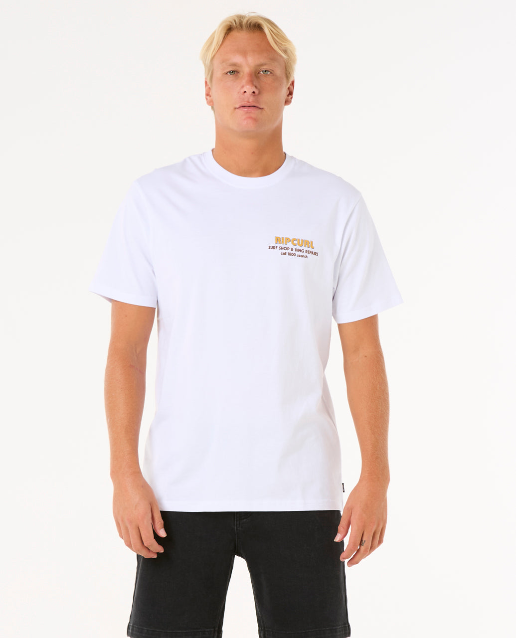 SURF REVIVAL DING REPAIR TEE - white