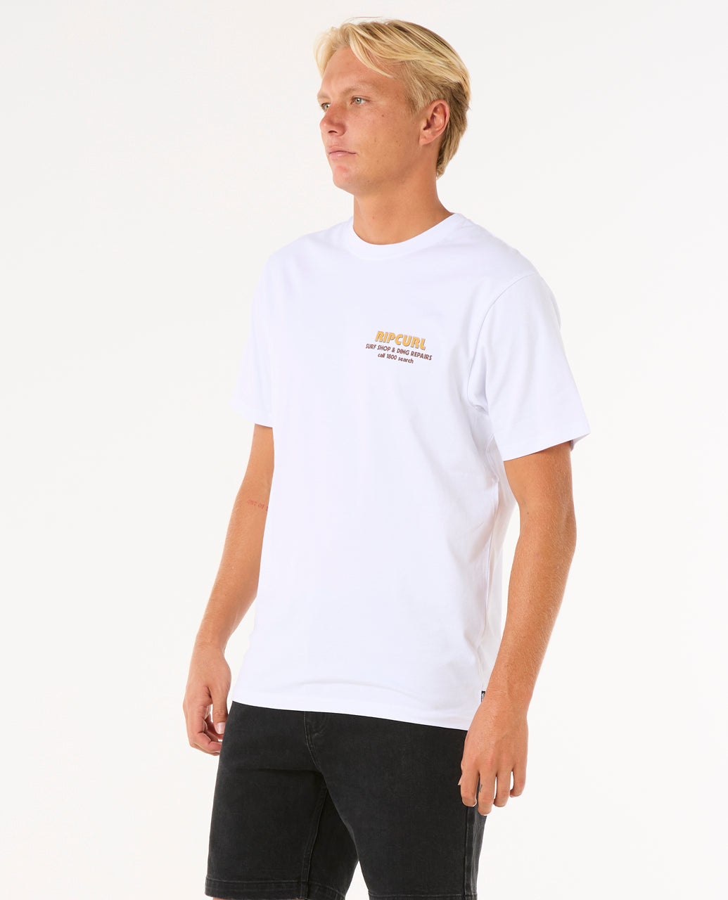 SURF REVIVAL DING REPAIR TEE - white
