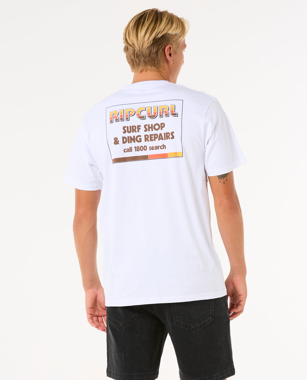 SURF REVIVAL DING REPAIR TEE - white