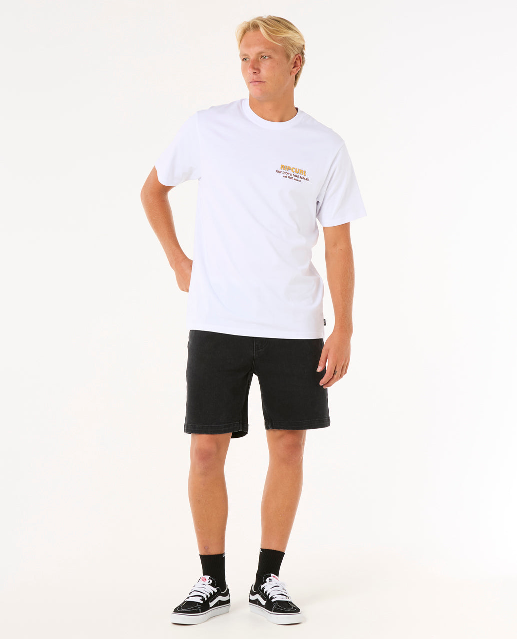 SURF REVIVAL DING REPAIR TEE - white