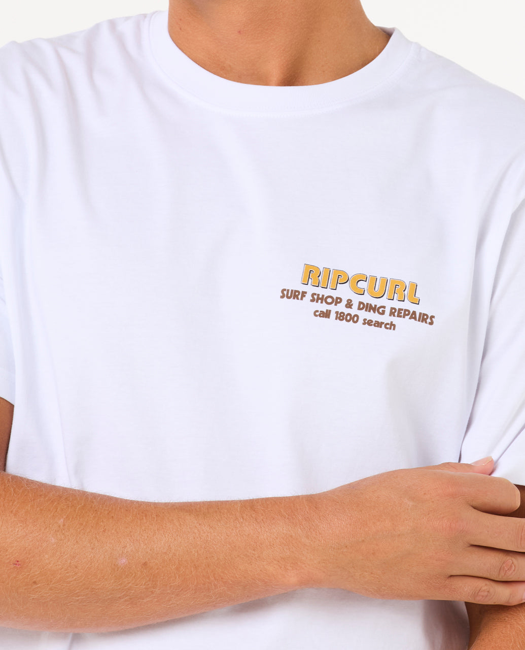 SURF REVIVAL DING REPAIR TEE - white
