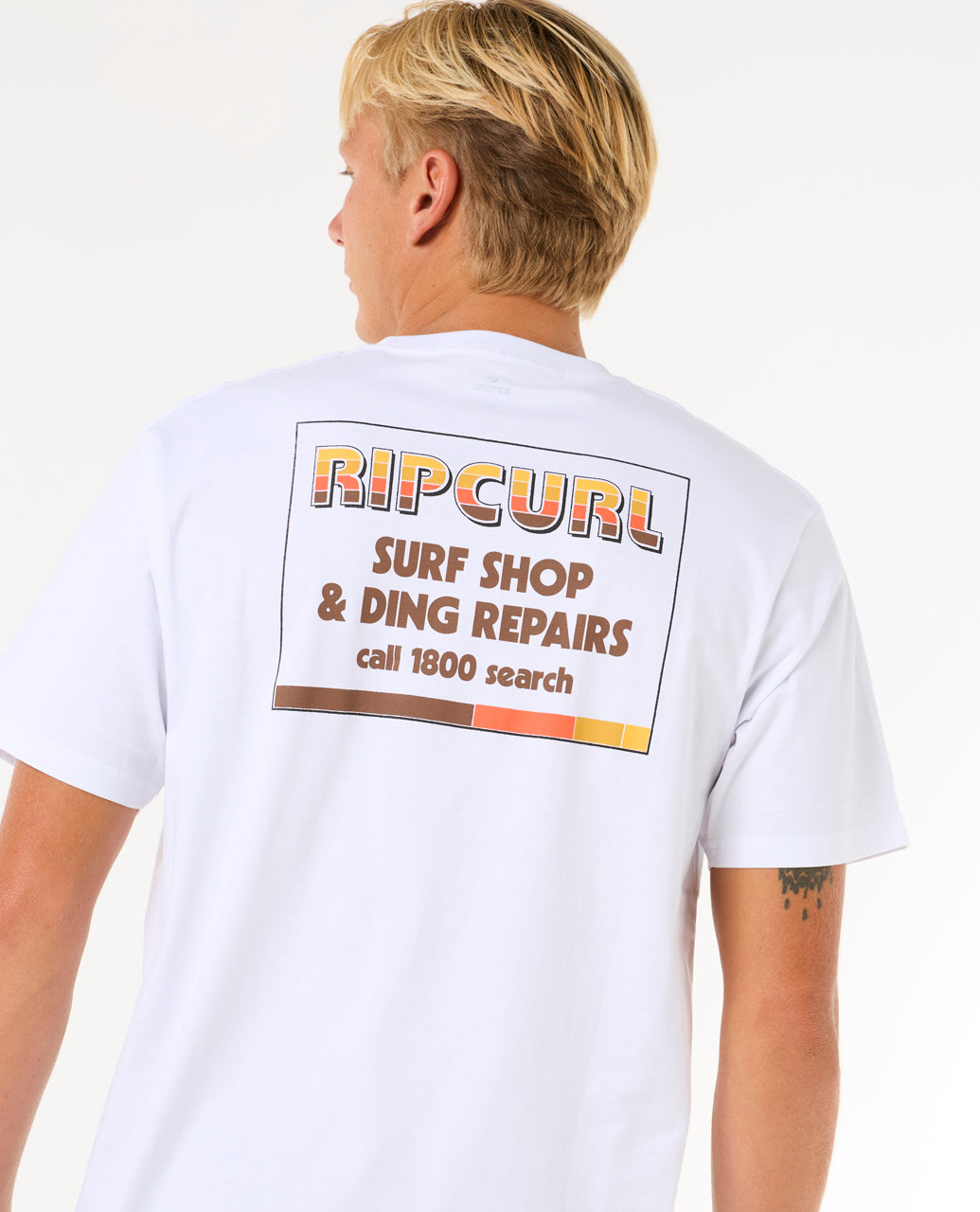SURF REVIVAL DING REPAIR TEE - white