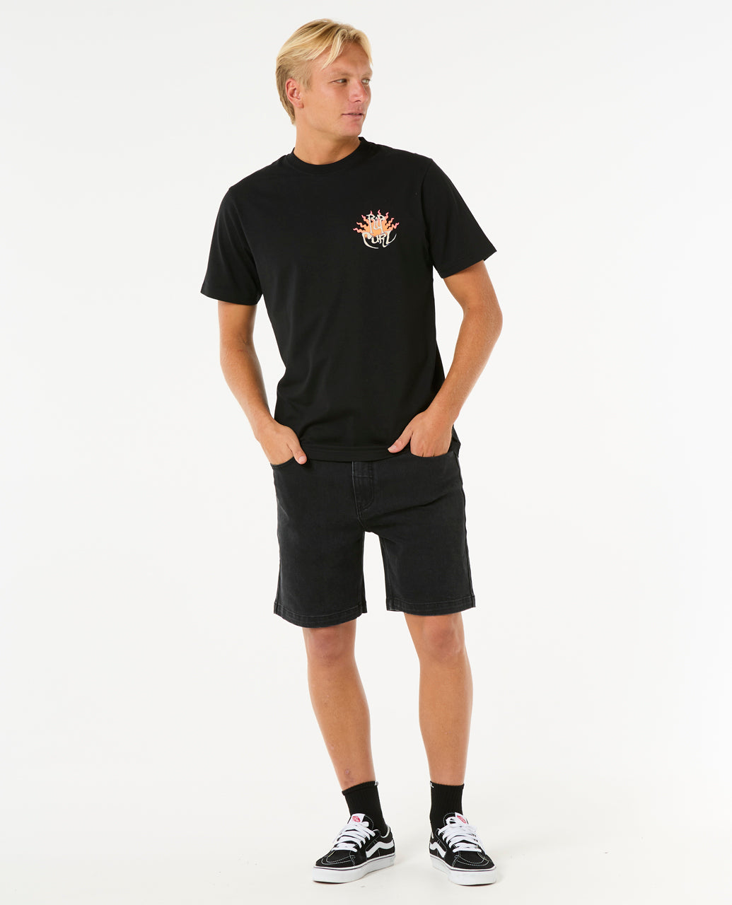 DAZED TEE - black