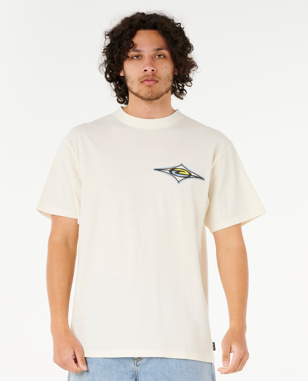 RAW ENERGY MAXXED TEE - bone