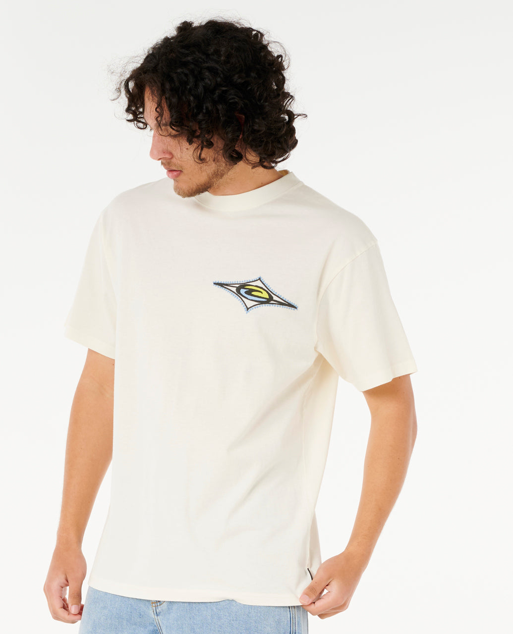 RAW ENERGY MAXXED TEE - bone
