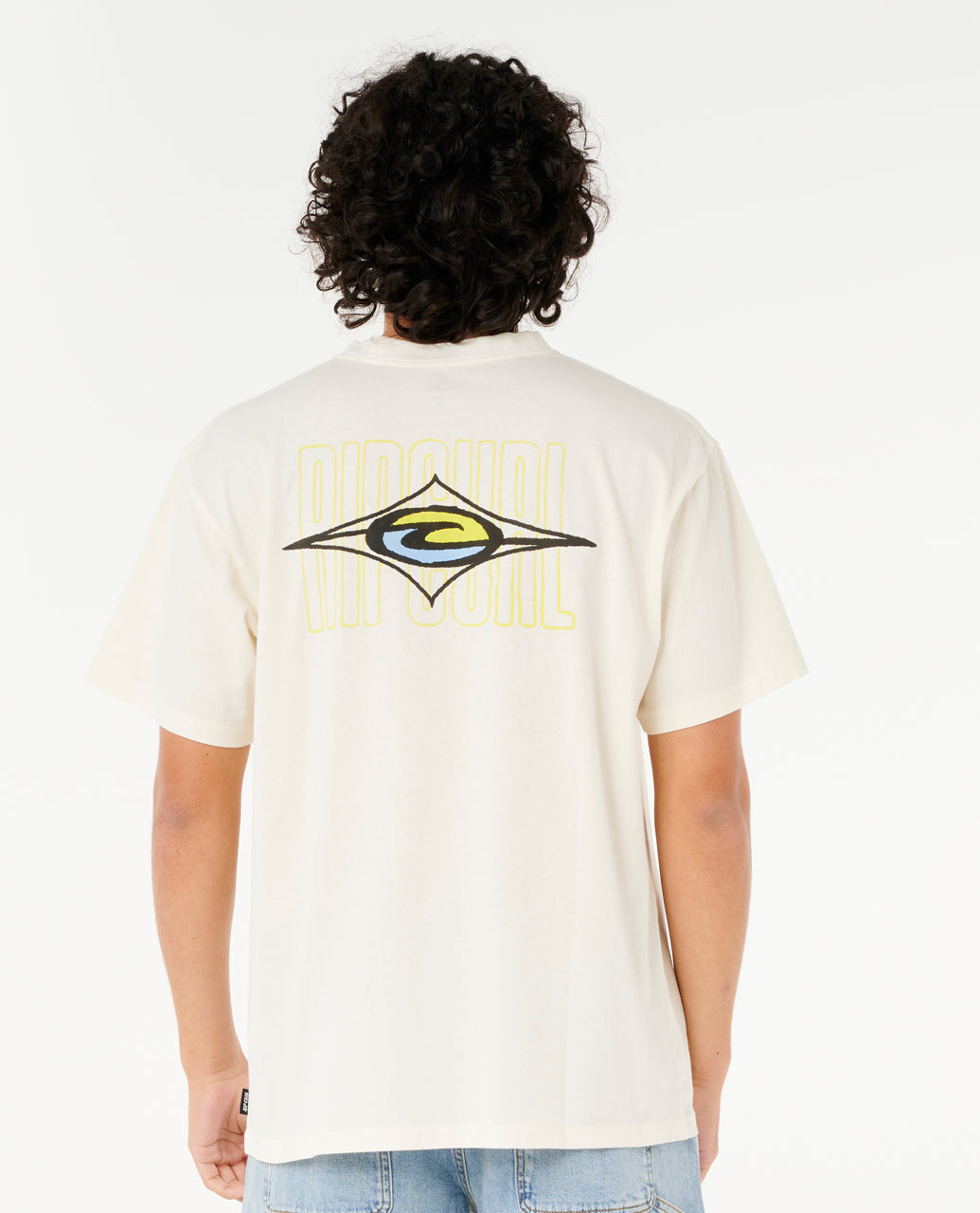 RAW ENERGY MAXXED TEE - bone