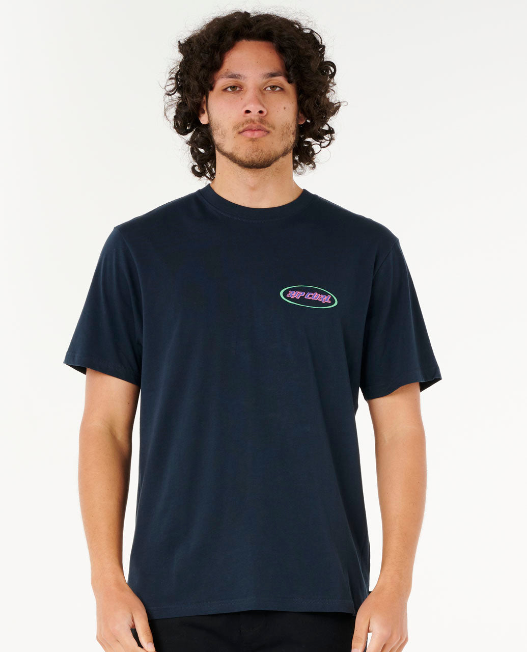 RITUALS OVAL TEE - dark navy