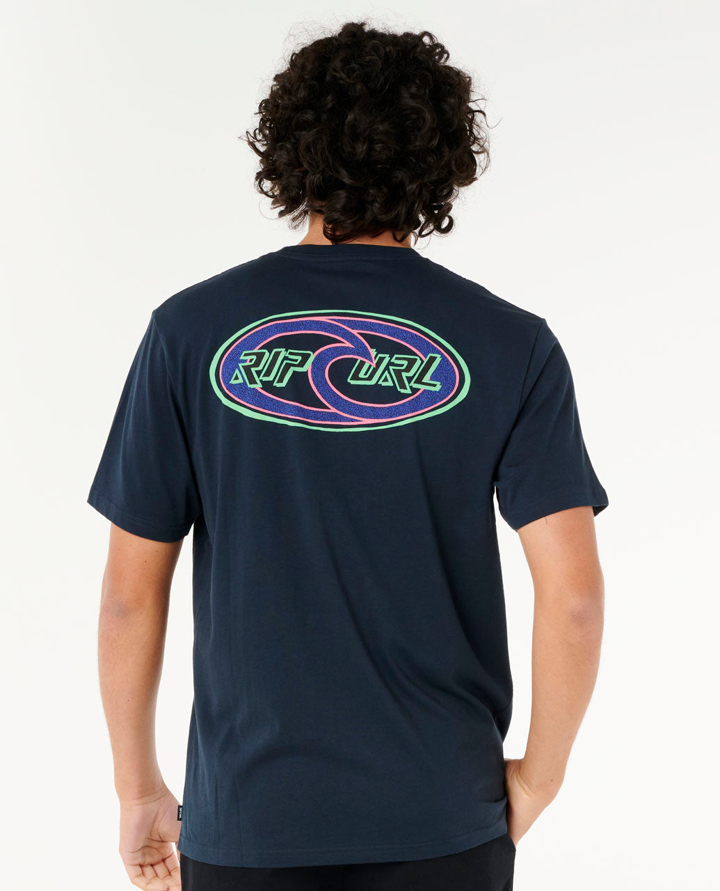 RITUALS OVAL TEE - dark navy
