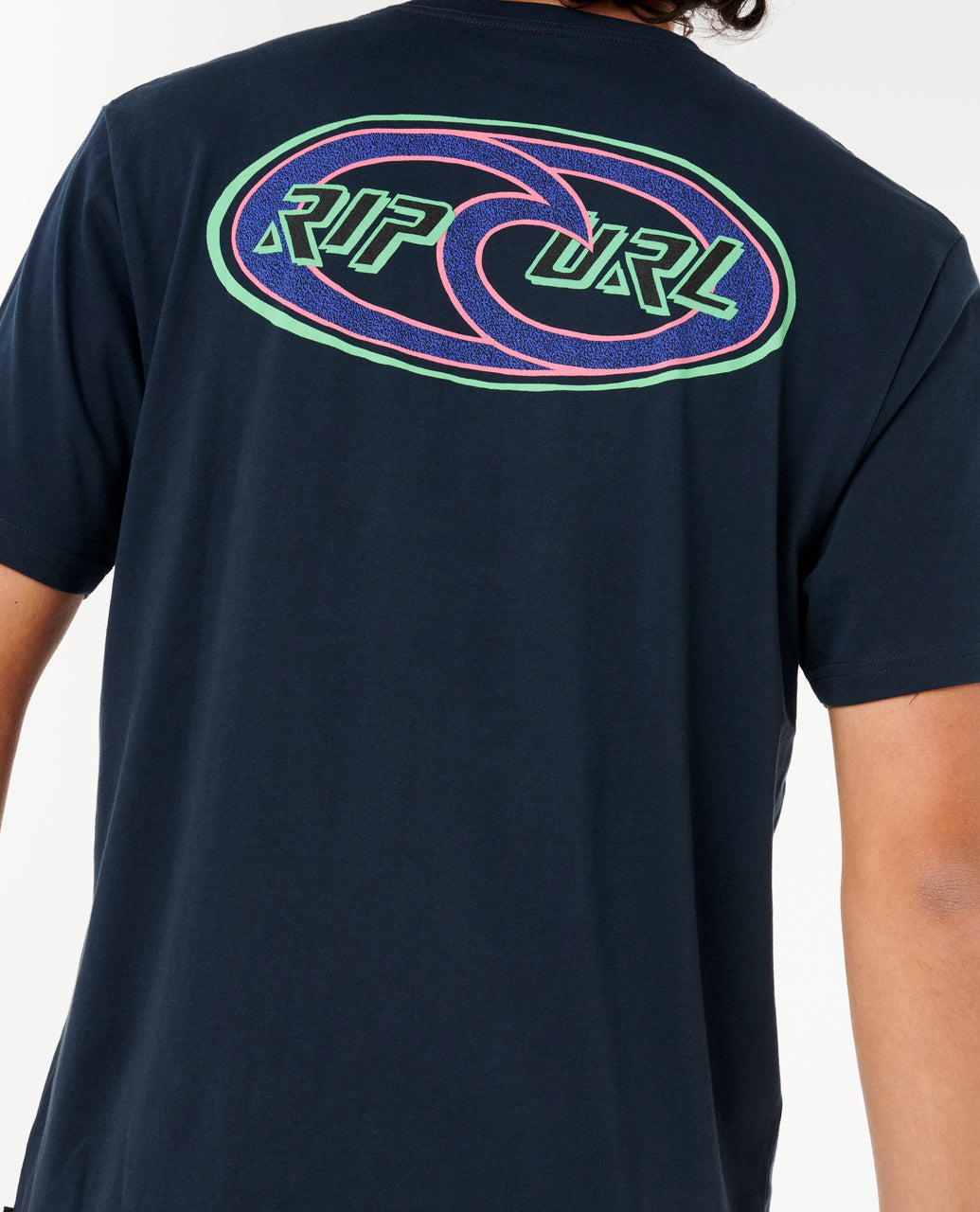 RITUALS OVAL TEE - dark navy