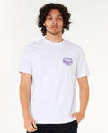 HAZED & TUBED TEE - white