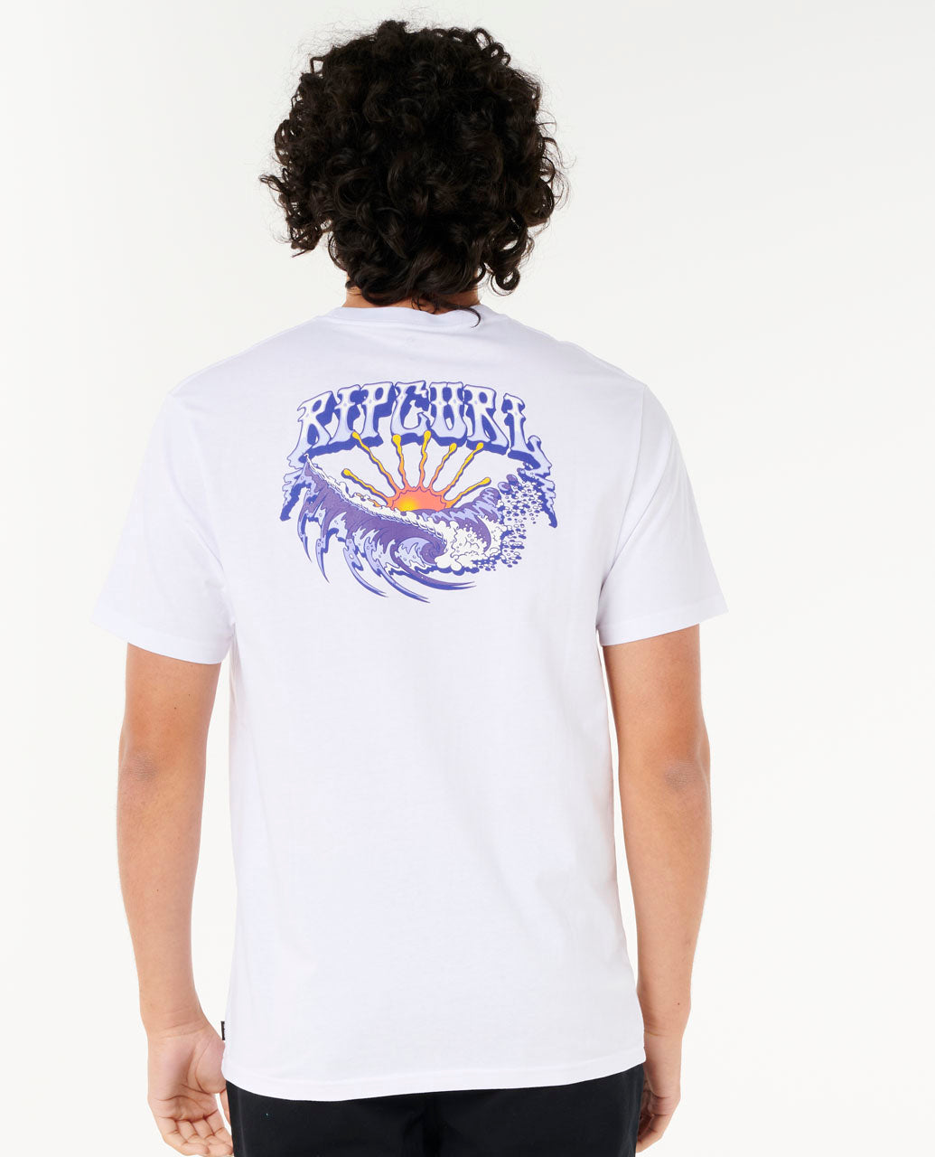 HAZED & TUBED TEE - white