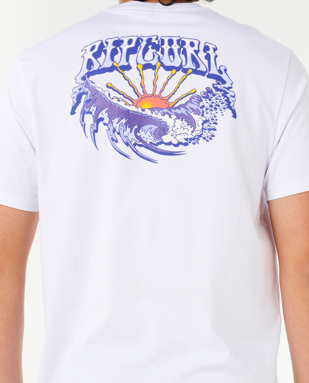 HAZED & TUBED TEE - white