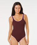 SUNNY SIDE ONE PIECE - chocolate