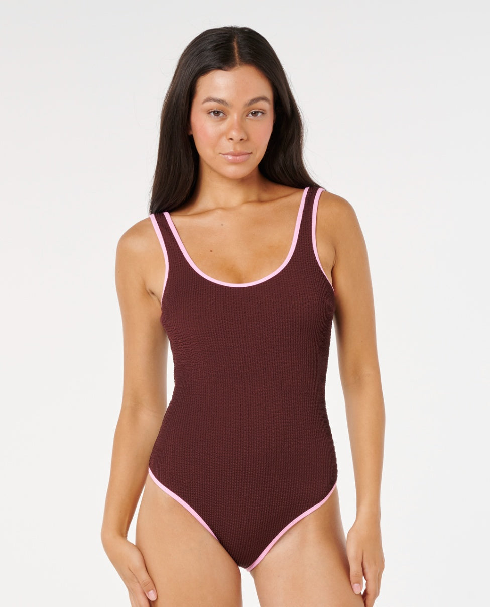 SUNNY SIDE ONE PIECE - chocolate