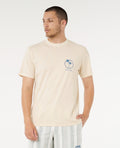 MOD CALI TWO PALMS TEE - vintage white