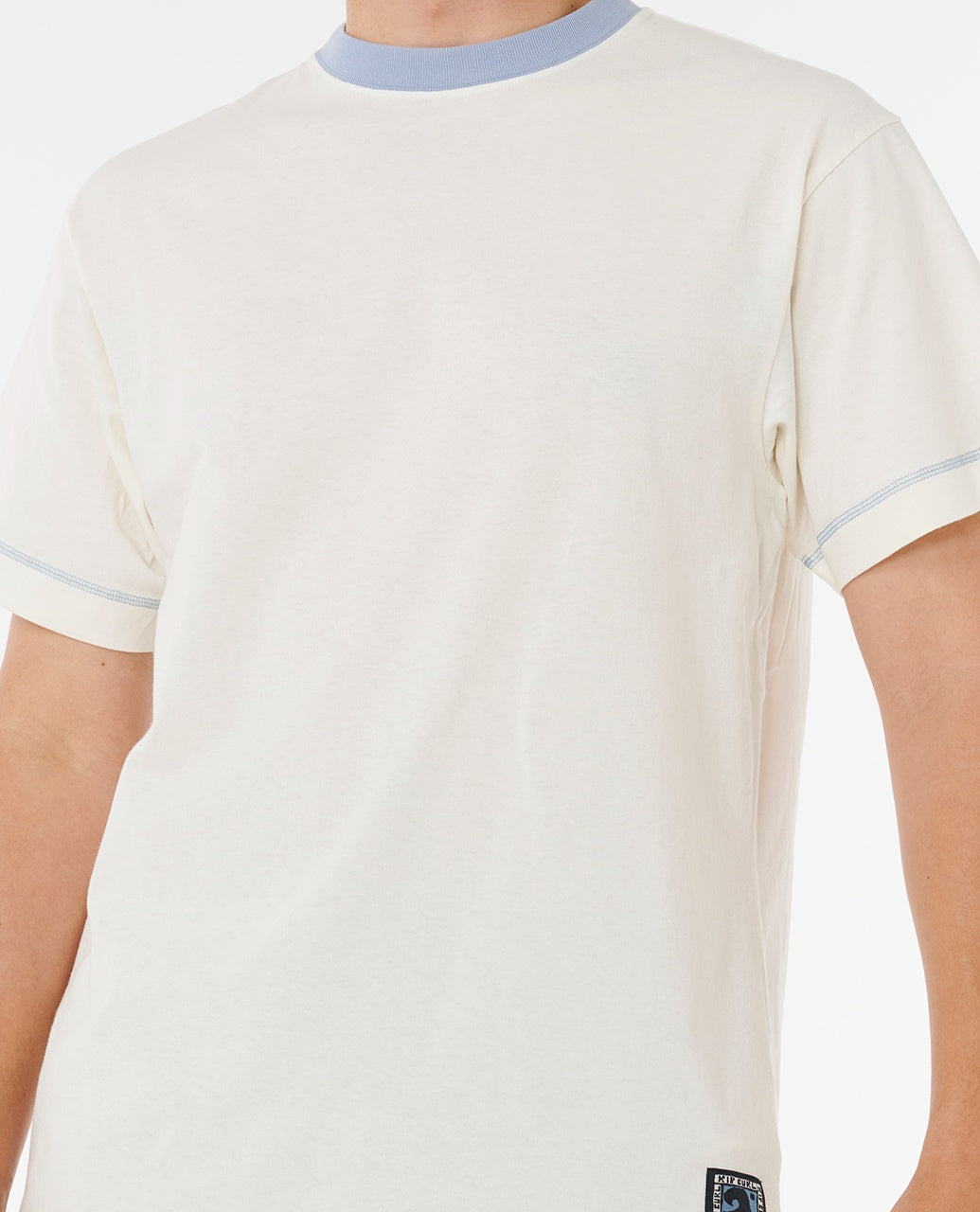 AOTS TY WILLIAMS RINGER TEE - bone