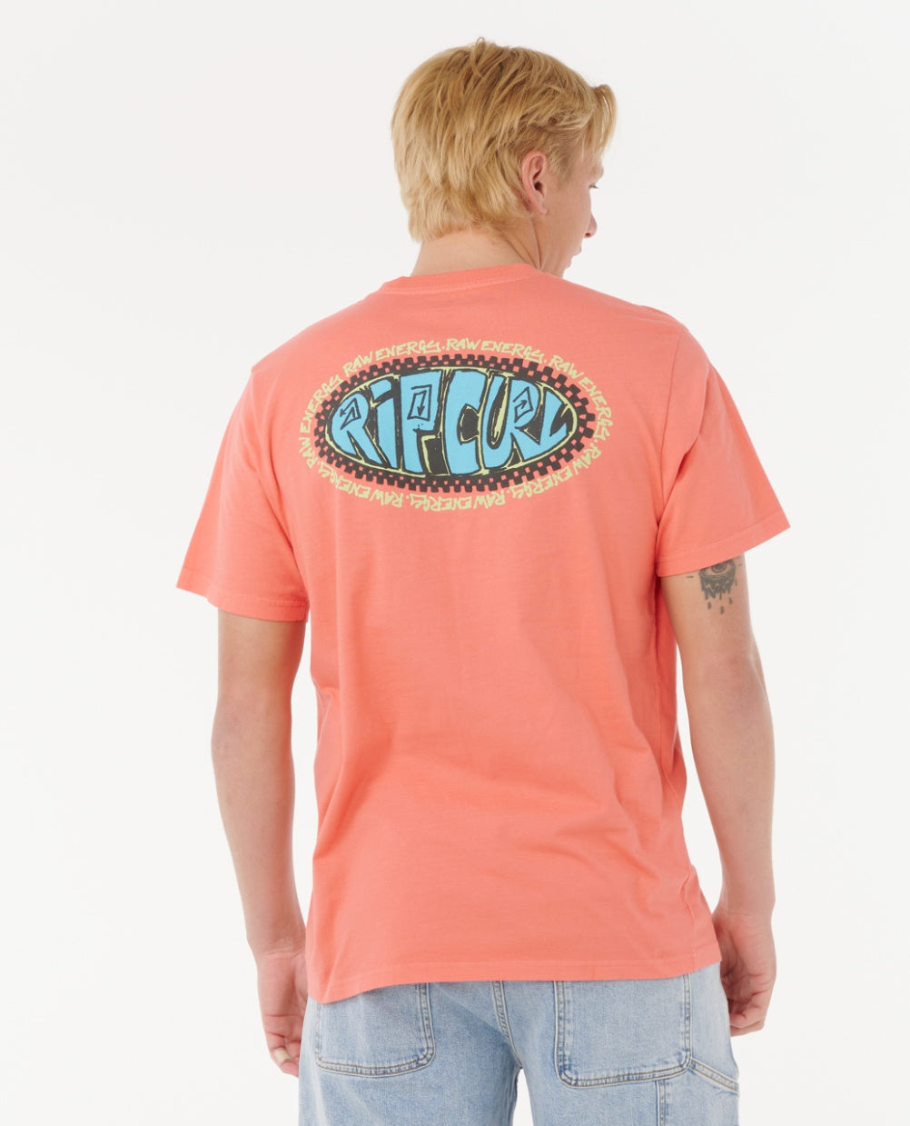 RAW ENERGY DE OVAL T - rose sky