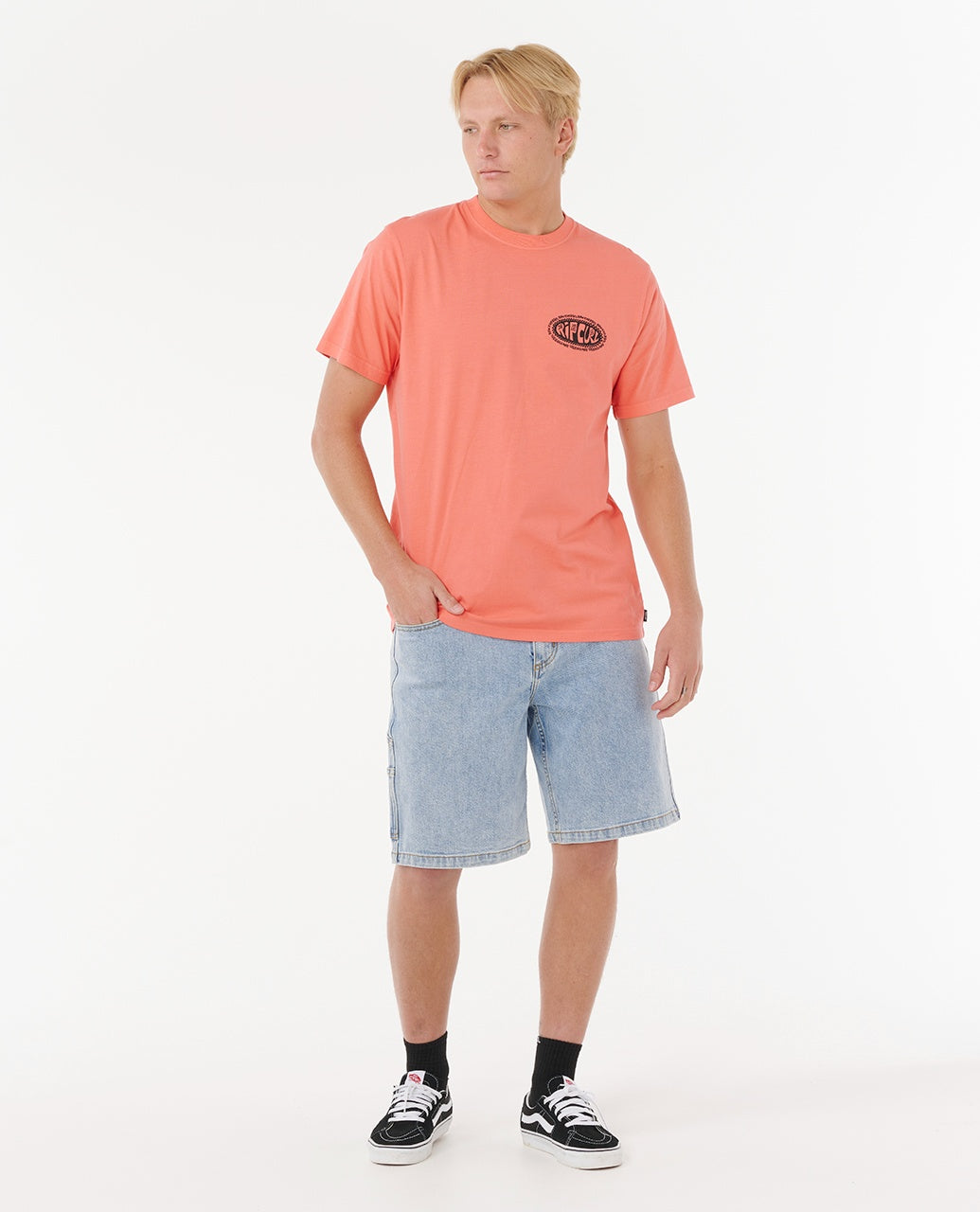RAW ENERGY DE OVAL T - rose sky