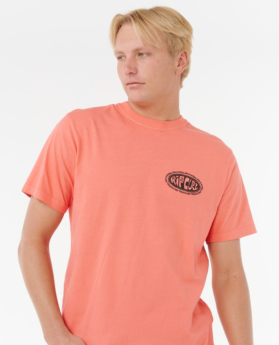 RAW ENERGY DE OVAL T - rose sky