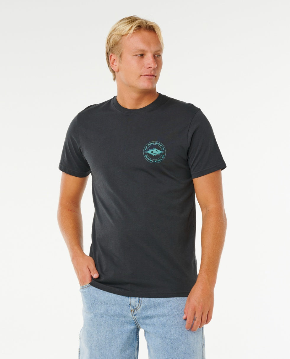 STAPLE T II - washed black