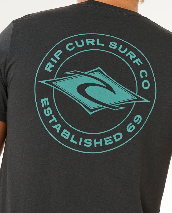 STAPLE T II - washed black