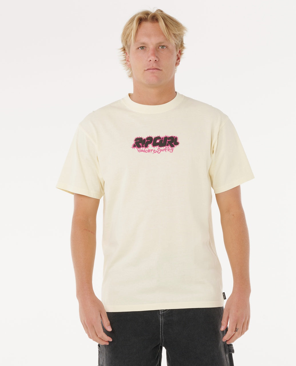 RAW ENERGY BUBBLE TEE - lemon ice