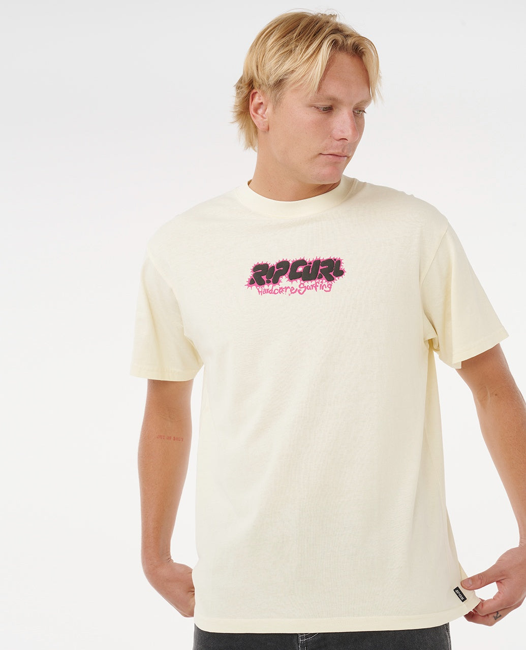 RAW ENERGY BUBBLE TEE - lemon ice