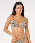 SUNSET JACQUARD FIXED TRI - black