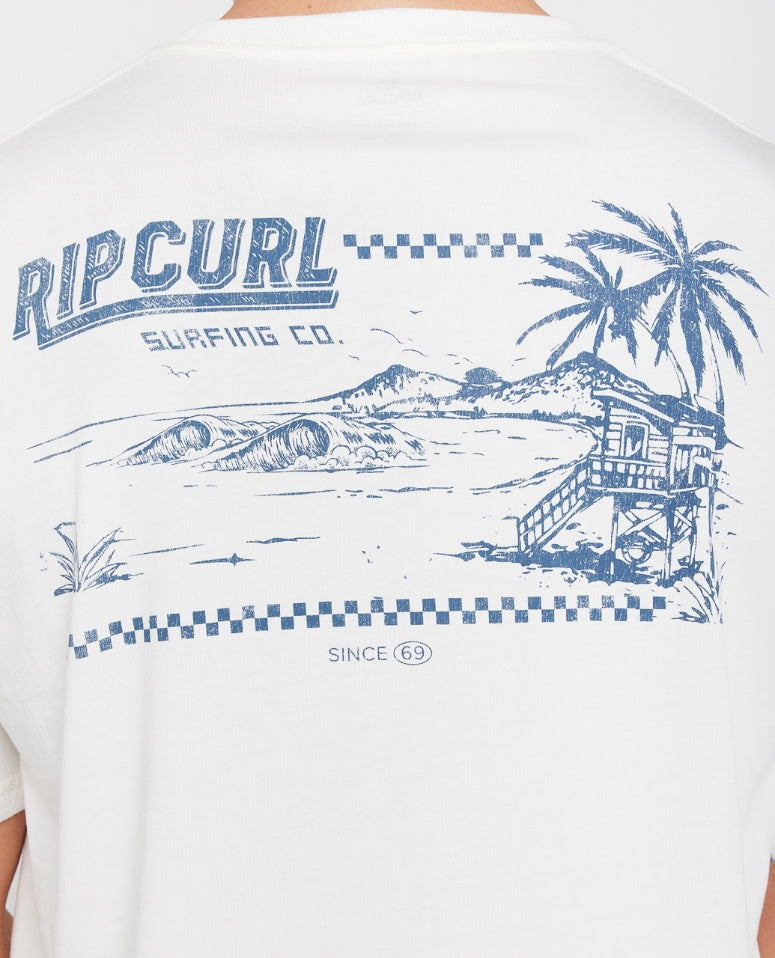 SPORTLINE F&B TEE - bone
