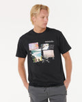 SEARCH EXCURSIONS TEE - black