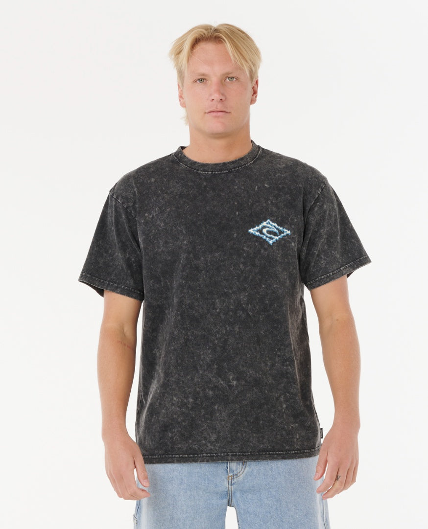 RAW ENERGY THRASH TEE - black