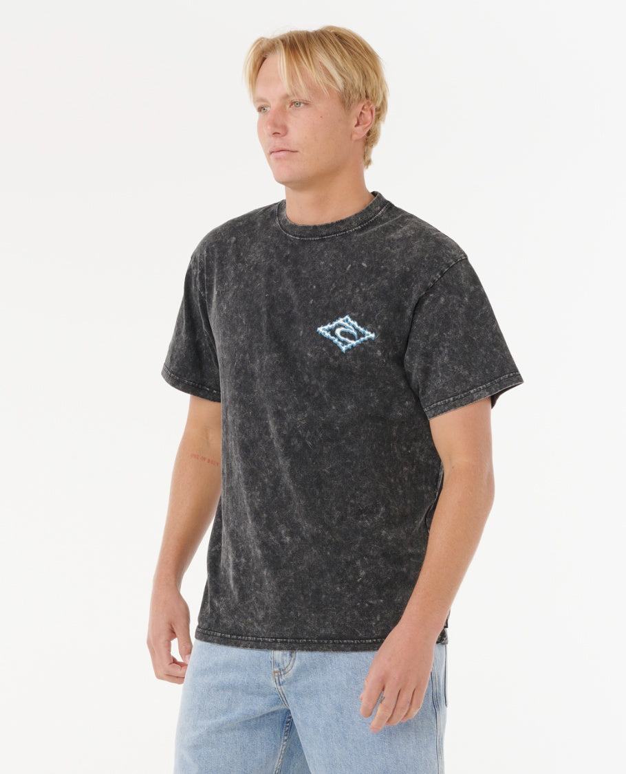 RAW ENERGY THRASH TEE - black
