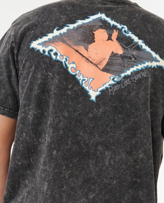 RAW ENERGY THRASH TEE - black