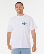 RAW BURST TEE - white