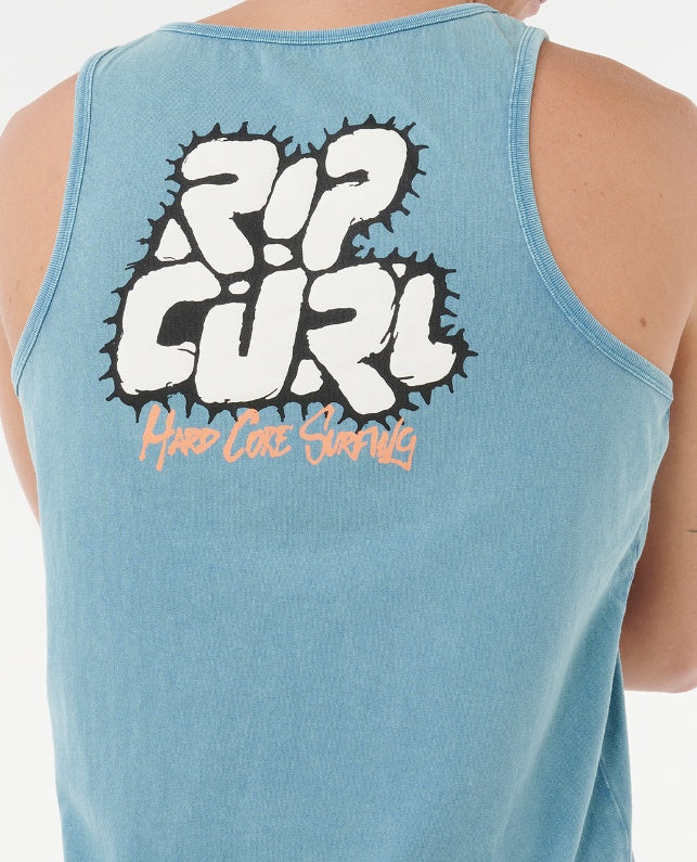 RAW ENERGY BUBBLE TANK - storm blue