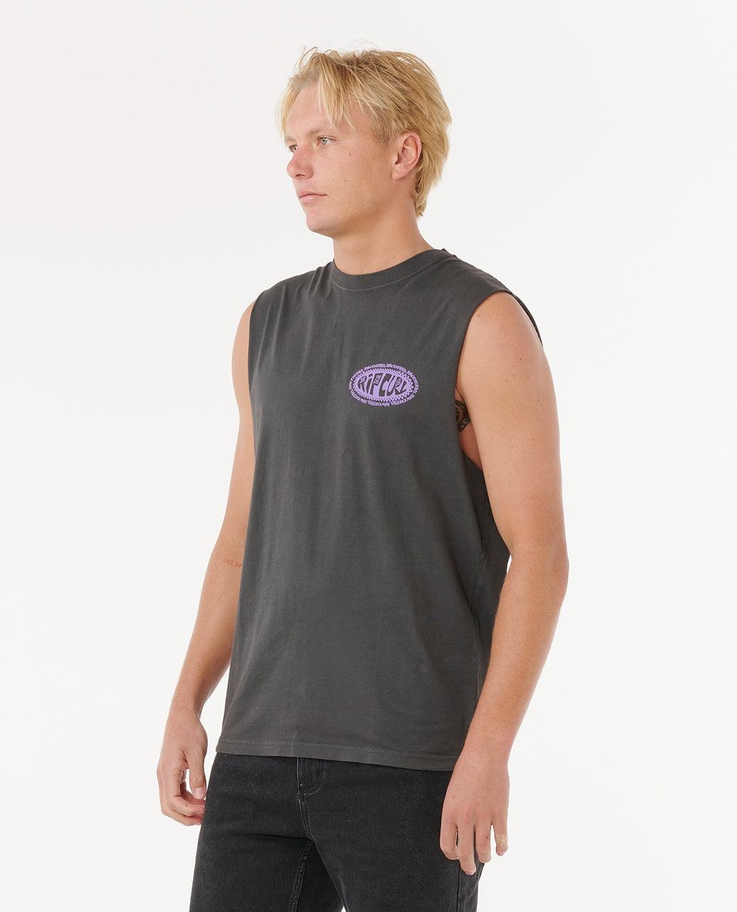 DE OVAL MUSCLE - washed black