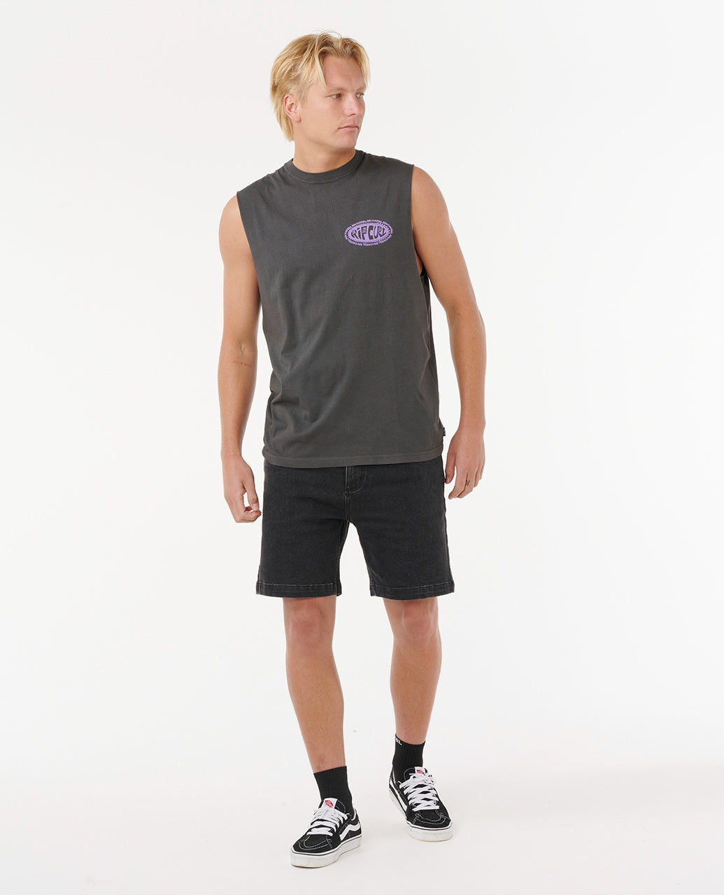 DE OVAL MUSCLE - washed black