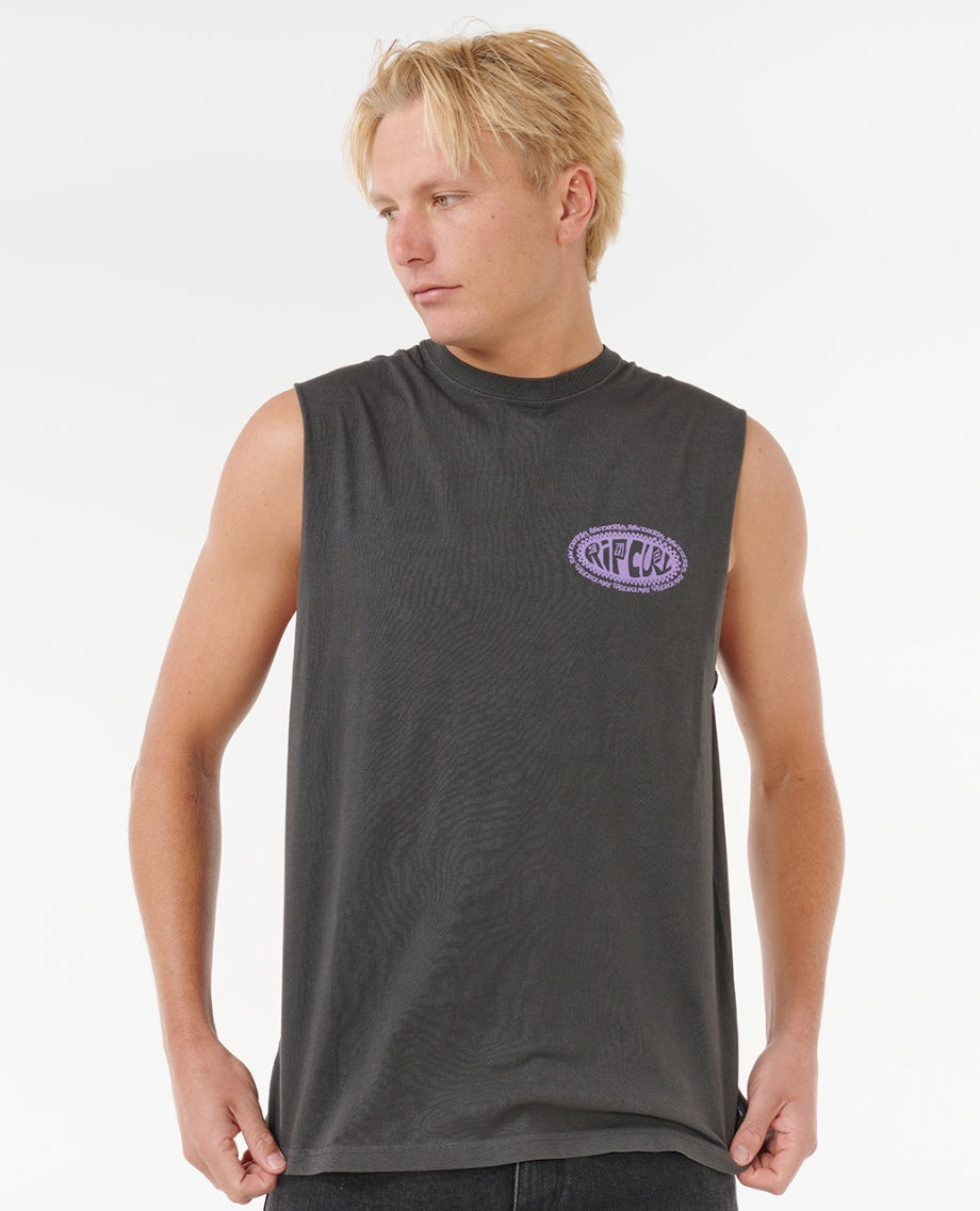 DE OVAL MUSCLE - washed black