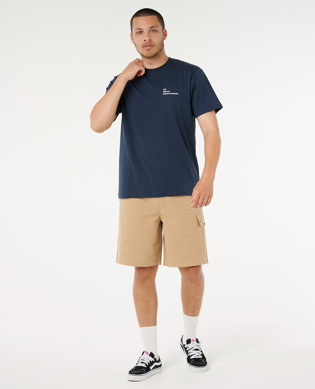 VAPORCOOL MF FADE TEE - dark navy