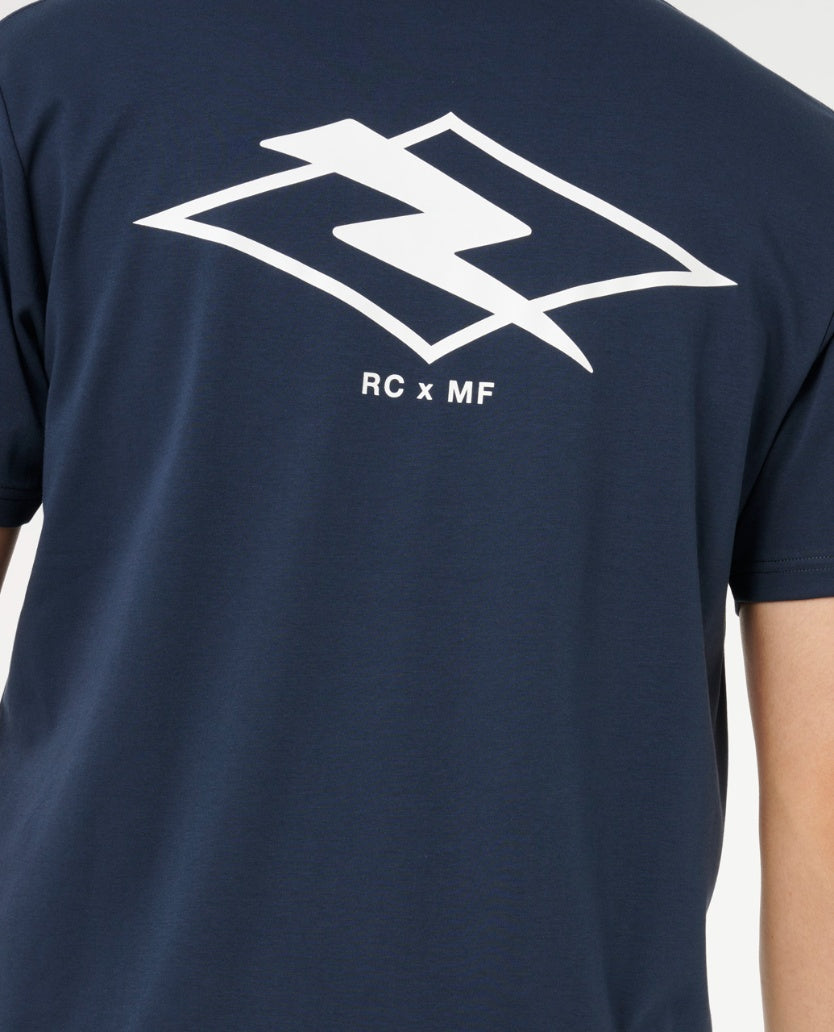 VAPORCOOL MF FADE TEE - dark navy