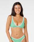 LUXE SURF BRALETTE - irish green