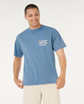 AOTS TY WILLIAMS DUDES TEE - bluefin