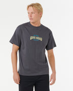 EWG THE BAY TEE - washed black
