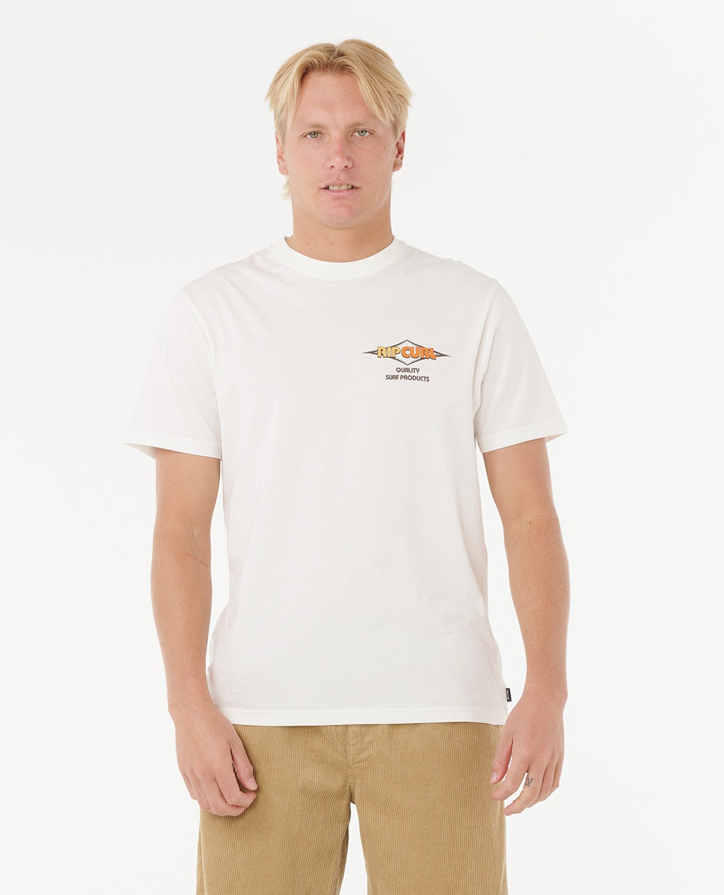 SURF REVIVAL DECAL TEE - bone
