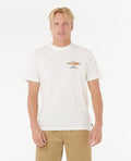 SURF REVIVAL DECAL TEE - bone
