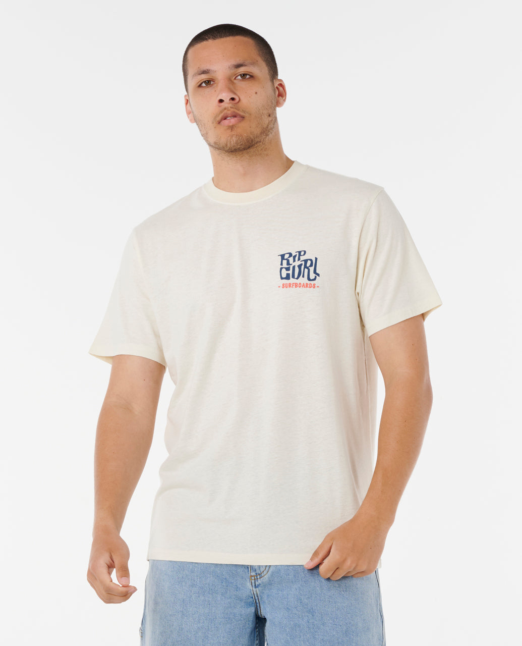 SHAPER ADDRESS TEE - bone
